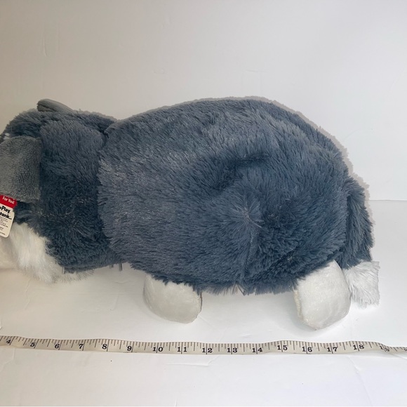 Flip A Zoo ASHER HUSKY and POPPY POLAR BEAR Stuffed Pillow Huggable Fun 19” - Picture 11 of 15